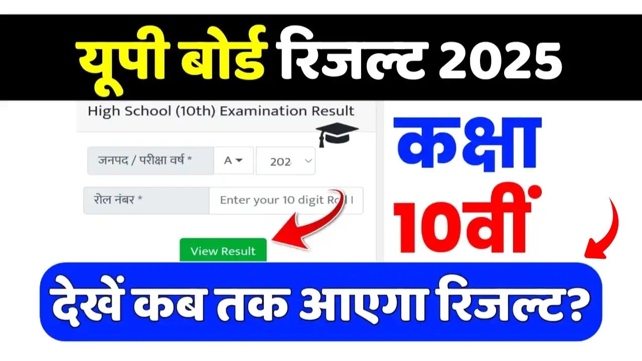 Up Board 10th Result 2025